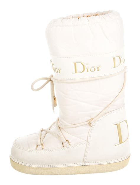 moonboot dior|women christian Dior snow boots.